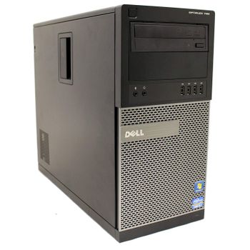 Reacondicionado - Dell 790 - Mini Torre (intel Core I5-2400, 8gb De Ram, Disco Hdd De 250gb, Lector Dvd, Windows 7 Pro Es 64) - Negro