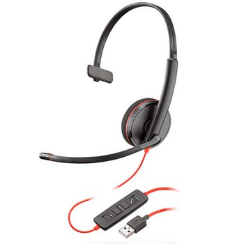 Auricular Plantronics Blackwire C3210 Monoaural Usb Microsoft