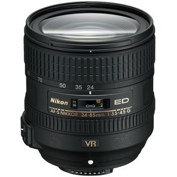 Nikon Af-s Nikkor 24-85mm F/3.5-4.5g Ed Vr