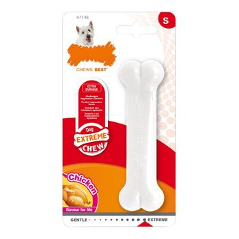 Mordedor De Perro Nylabone Extreme Chew Talla L Pollo Nylon