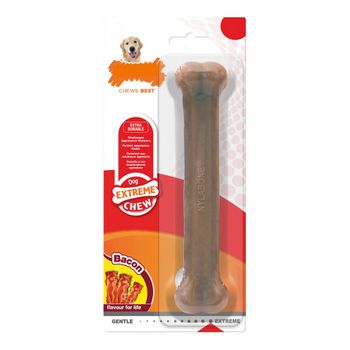 Mordedor De Perro Nylabone Dura Chew Bacon Talla Xl Nylon