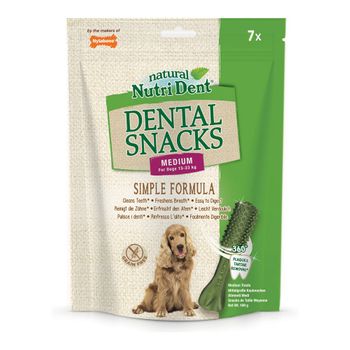 Snack Para Perros Nylabone Nutri Dent Medium 7 Unidades