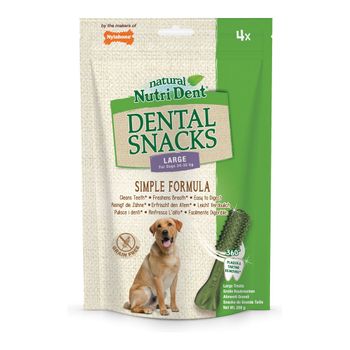 Snack Para Perros Nylabone Nutri Dent Large 4 Unidades