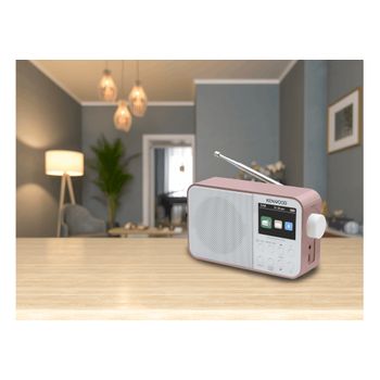 Kenwood Cr-m30dab-r Radio Portátil Digital Oro Rosa