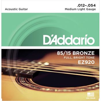 D'addario Ez920 Juego Cuerdas Guit Acústica