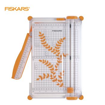 Fiskars Cizalla Para Papel Surecut Cortadora Papel Con Regla De Corte