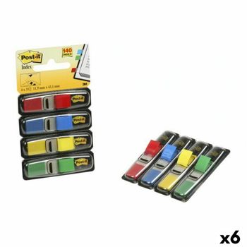 Set De Notas Adhesivas Post-it 683-4 Multicolor 12 X 43,1 Mm (6 Unidades)