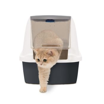 Catit Go Natural - Arena aglutinante para gatos de cáscara de guisante,  14.8 libras, natural (el embalaje puede variar)