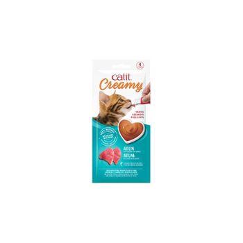 Snack Liquido Para Gato Catit Creamy Atún 4x10g