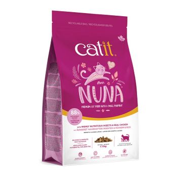 Pienso Para Gato Catit Nuna Proteína Insecto Pollo, 2,27kg