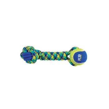 Juguete Mancuerna De Cordón Y Tpr Para Perros Zeus Fitness Tug, 28 Cm