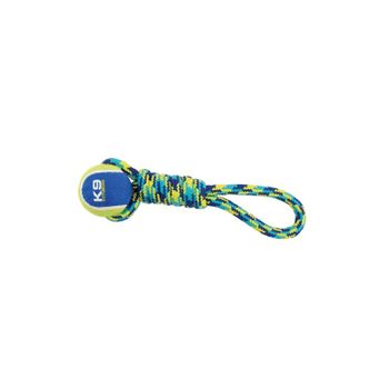 Juguete Pelota Tenis Con Cordón Y Tpr Para Perros Zeus Fitness Tug,  23 Cm