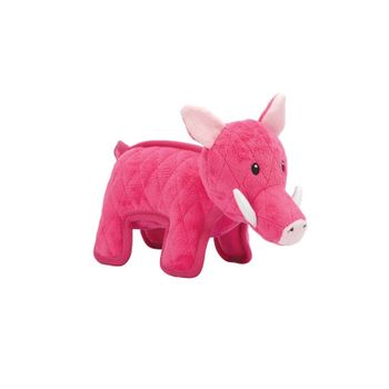 Juguete De Peluche Para Perros Zeus Safari, Jabalí, Fucsia, 15cm