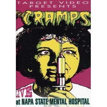 Dvd. The Cramps. Live At Napa State Mental Hospita