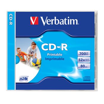 Verbatim 43324 Cd En Blanco Cd-r 700 Mb 1 Pieza(s)