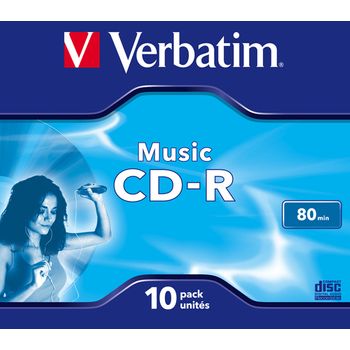 Verbatim Music Cd-r 700 Mb 10 Pieza(s)