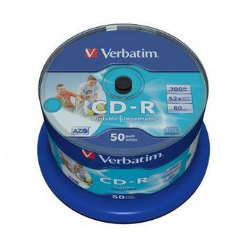 Verbatim - Cd-r Azo Wide Inkjet Printable - 2945