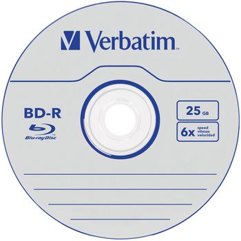 Verbatim Datalife Bd-r 25 Gb 1 Pieza(s)