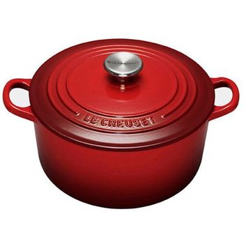 Olla De Hierro Fundido Cocotte Gourmet Tools Redonda De 22 Cm Roja con  Ofertas en Carrefour