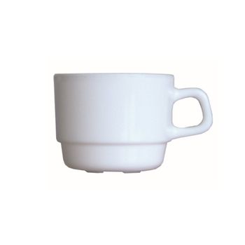 Juego De Tazas Arcoroc Restaurant Infusión 12 Unidades Blanco Vidrio (19 Cl)