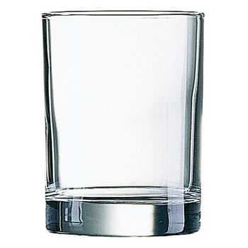 Caja 48 Vasos Bajos Vidrio Princesa 32cl