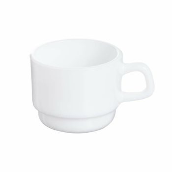 Juego De Tazas De Café Arcoroc Restaurant 12 Unidades Blanco Vidrio (8 Cl)