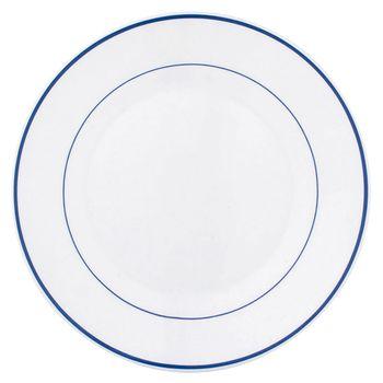 Set De Platos Arcoroc Restaurant Bicolor Vidrio (ø 23 Cm) (6 Uds)