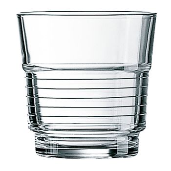 Set De Vasos Arcoroc Spirale Transparente 6 Piezas (25 Cl)