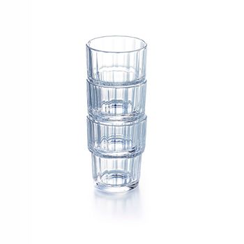 Set De Vasos Arcoroc Noruega 6 Unidades Transparente Vidrio (27 Cl)