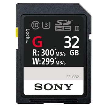 Sony Sf-g32 Sdhc Uhs-ii Memory Card 32gb