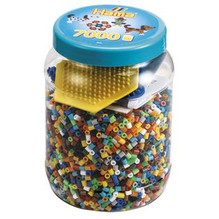 Bote 7.000 Beads Y 2 Placas/pegboards (nâº 2021)