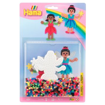 Blister Hama Beads Midi 1100 Beads + Placa Hada + Papel