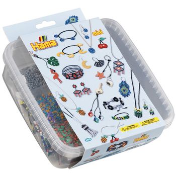 Caja De Plã¡stico Mosaico Mini - Abalorios