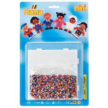 Blister Hama Beads Mini Niã±os Del Mundo