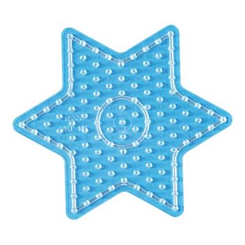 Placa / Pegboard Estrella Para Hama Beads Maxi