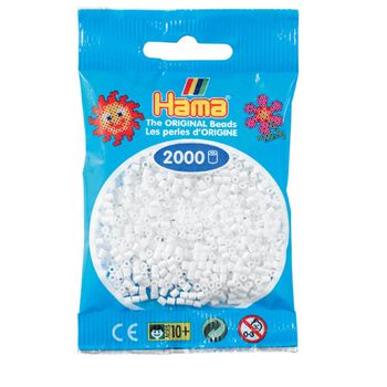 Hama Beads Mini Blanco