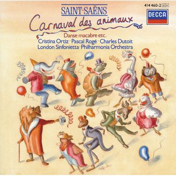 Cd. Saint Saens. Carnaval Des Animaux