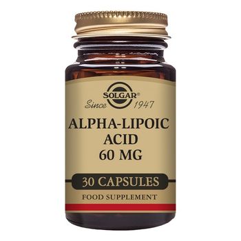 Ácido Alfa-lipoico Solgar 60 Mg (30 Cápsulas)