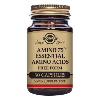 Amino 75 Essential Amino Acids Solgar Cantidad 30 Cápsulas
