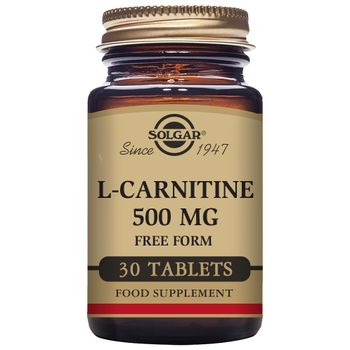 Solgar L-carnitina 500 Mg Comprimidos