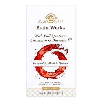 Brain Works Solgar 60 Cápsulas