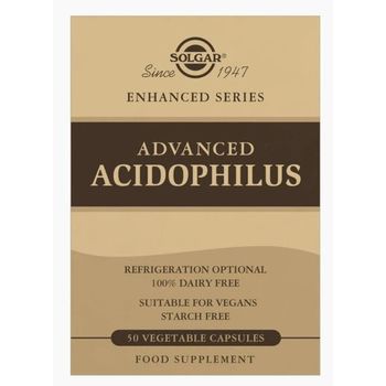 Solgar Advanced Acidophilus 50 Cápsulas