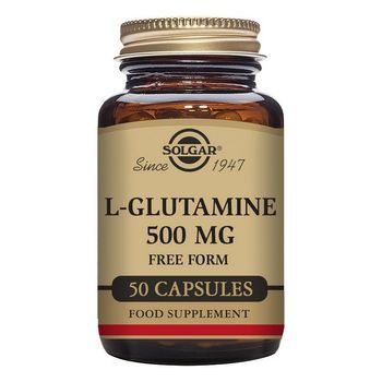 L-glutamina Solgar 500 Mg Cantidad 250 Cápsulas