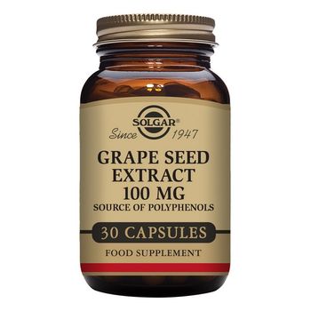 Extracto De Semilla De Uva Solgar 100 Mg (30 Cápsulas)