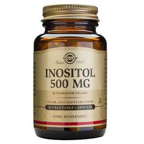 Solgar Inositol 500 Mg 50 C&aacute;psulas