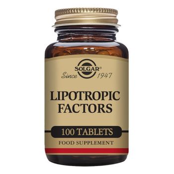 Factores Lipotrópicos Solgar (100 Comprimidos)