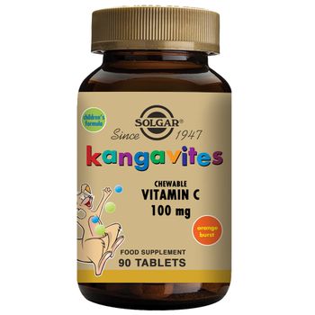 Kangavites Vitamina C Solgar 100 Mg (90 Comprimidos)