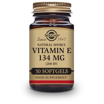 Solgar Vitamina E 200 Ui 134 Mg Cápsulas