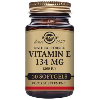 Solgar Vitamina E 200 Ul 134 Mg Cápsulas