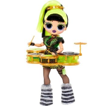 Remix Rock- Bhad Gurl And Drums - Muñeca De Moda De 24 Cm